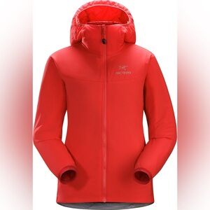 Arcteryx atom LT hoody women’s bright red XS